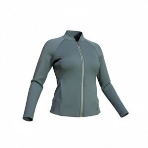 Straight Down Hazeltime Women's XS Full Zip Golf Athletic Jacket Blue